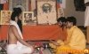 Reluctant Guru with Disciples