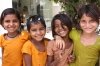 Girls at the Ashram