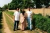 With my German Friends at the Ashram in 2004