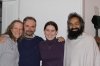 Iris, Thomas, Ramona and Swami Ji