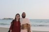 Couple at Kovalam Beach