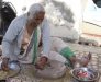 Ammaji grinding Spices by Hand