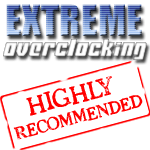 EXTREME Overclocking Highly Recommends This Product