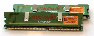 Kingmax Hardcore Series PC4000 DDR Memory