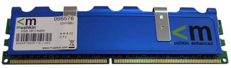 Mushkin High Performance PC2-6400 4-4-4-12