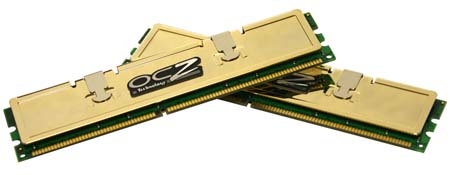 OCZ PC4000 Dual Channel Gold VX DDR Memory