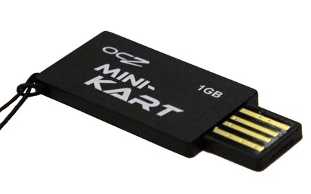 OCZ Ultra-Slim 1GB Mini-Kart USB 2.0 Flash Drive