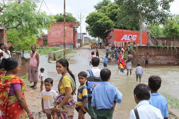 Flood in Vrindavan