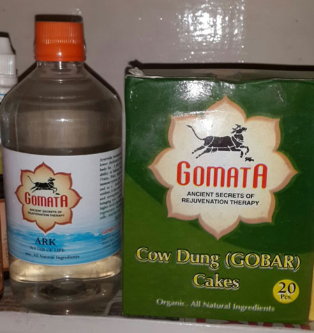 Cow Urine and Cow Dung Products