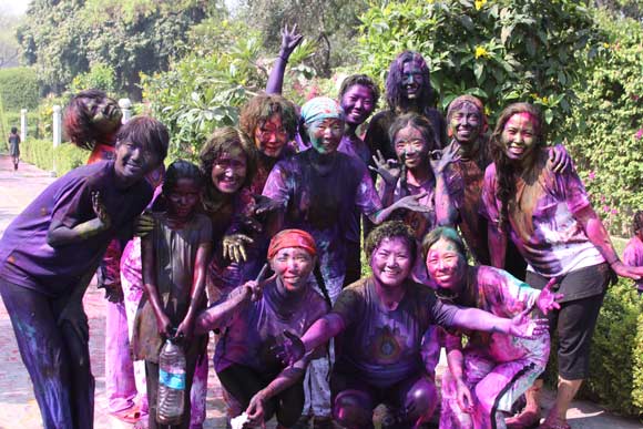 After Playing Holi