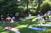 Yashendu giving a Yoga Workshop