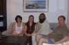 Renate, Ramona, Swami Ji and Jochen