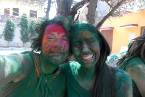 Colourful Holi in India